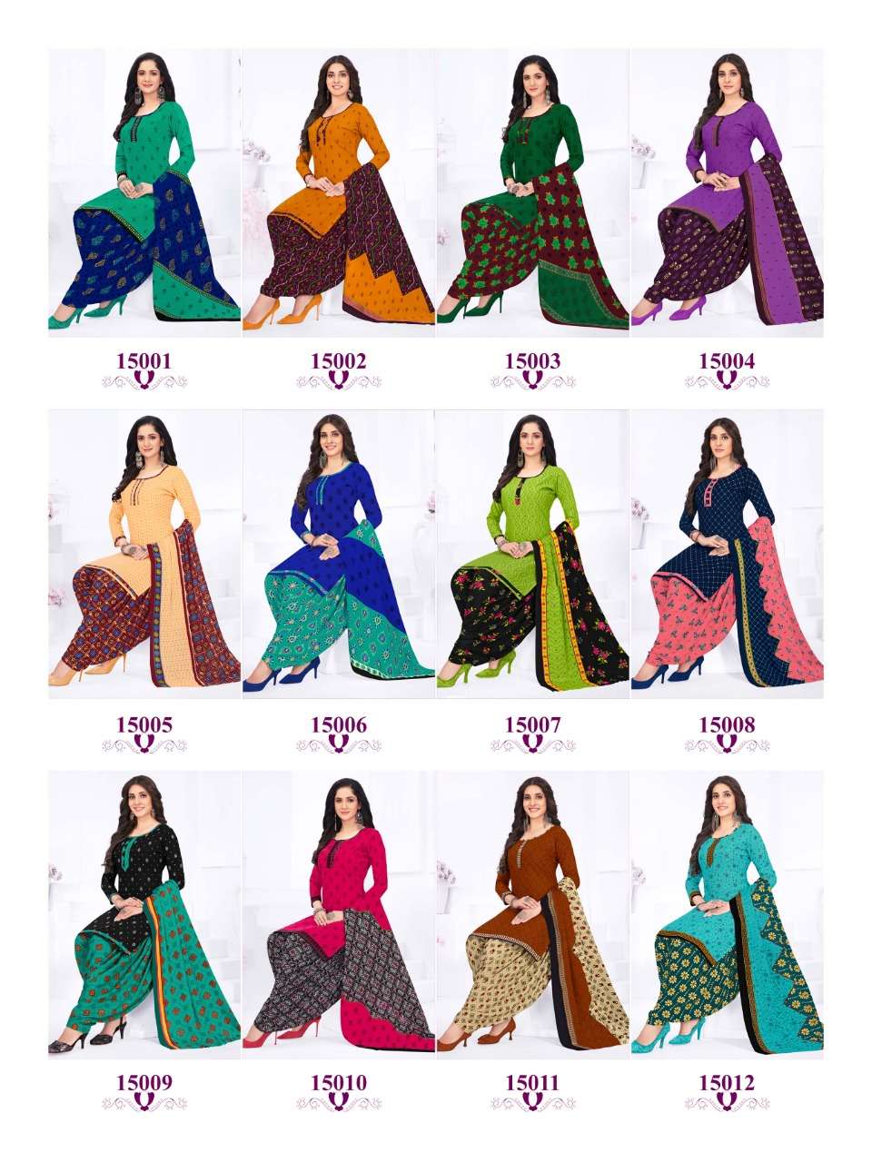 Kanika Sofiya Vol-15 Kurti Patiyala With Dupatta Readymade On Wholesale
