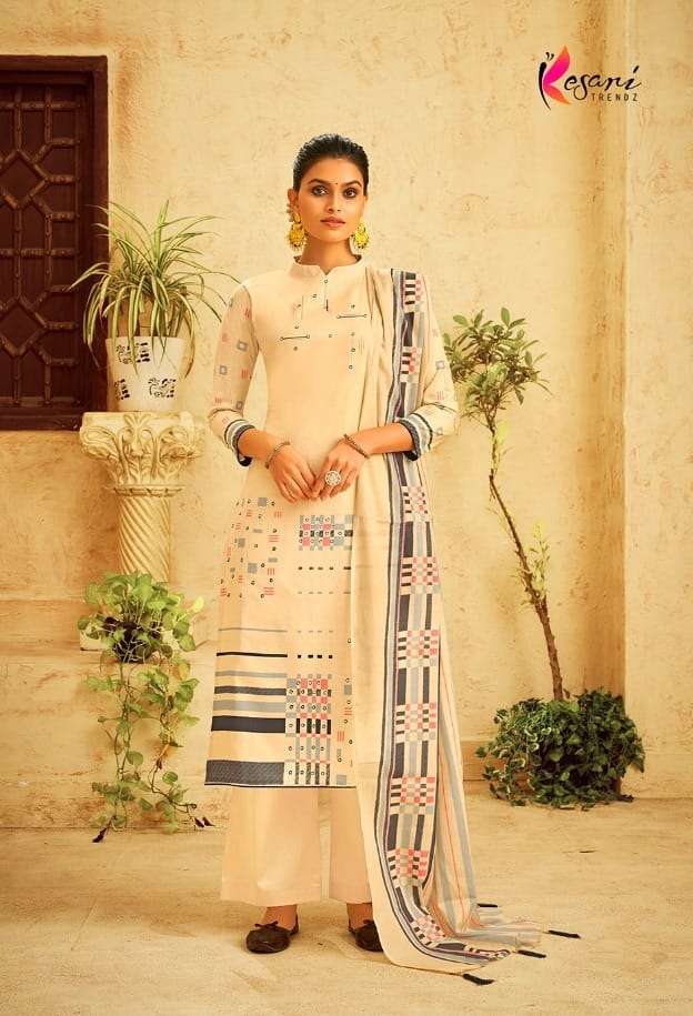 Kesari Alisha Designer Cotton Dress Material Collection On Wholesale