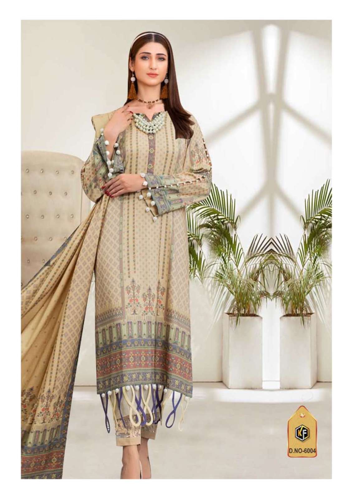 Keval Fab Sobia Nazir Luxury Vol 6 Cotton Karachi Printed Suits On Wholesale