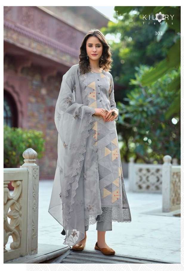 Killory Trendz Izhar-5 Wholesale Digital Print On Jamm Cotton Dress