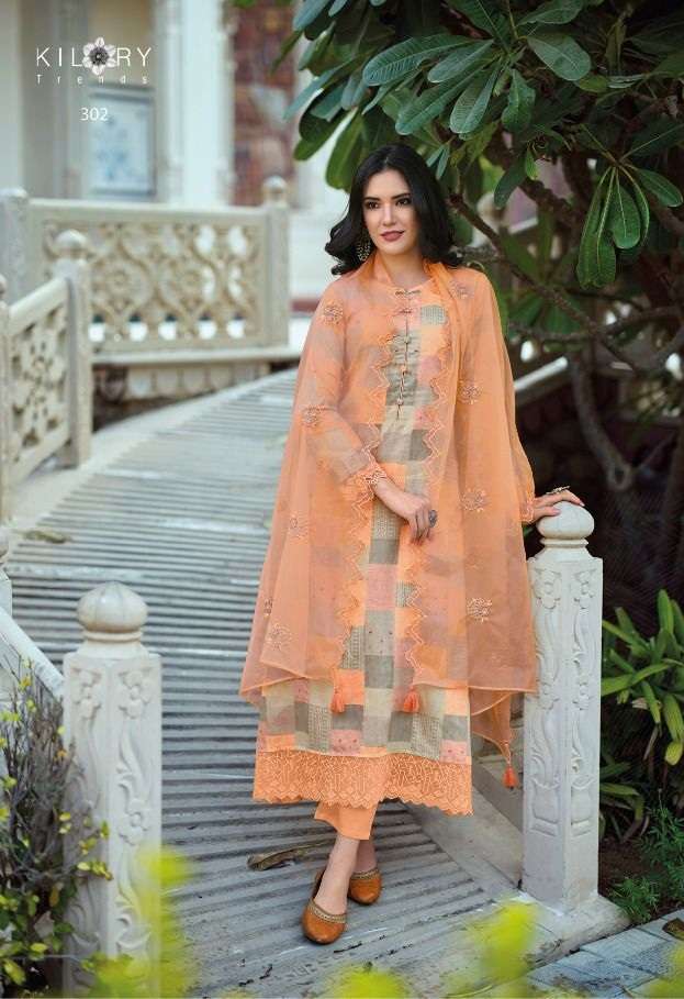 Killory Trendz Izhar-5 Wholesale Digital Print On Jamm Cotton Dress