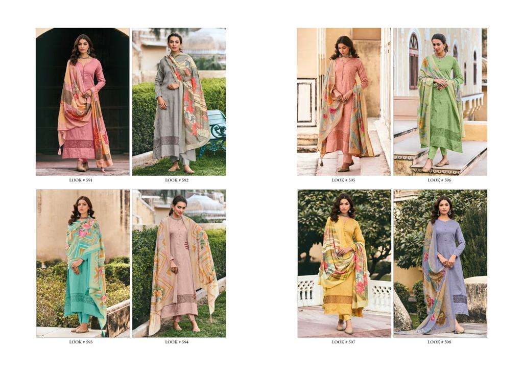 Kilory Ruh Vol 5 Pure Cotton Jaam Silk With Fancy Embroidery Salwar Suit Top Bottom With Dupatta On Wholesale