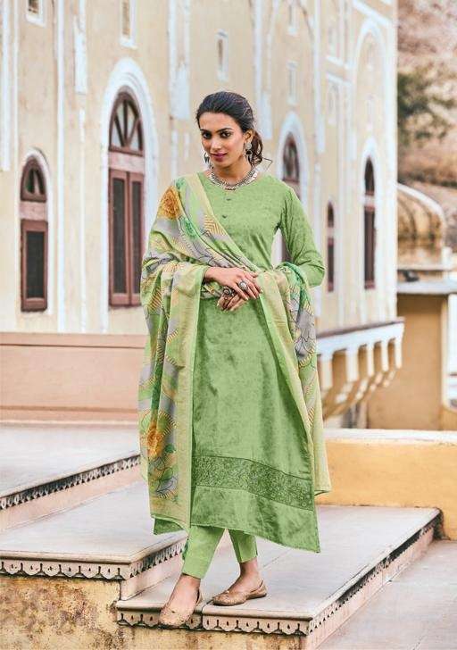 Kilory Ruh Vol 5 Pure Cotton Jaam Silk With Fancy Embroidery Salwar Suit Top Bottom With Dupatta On Wholesale