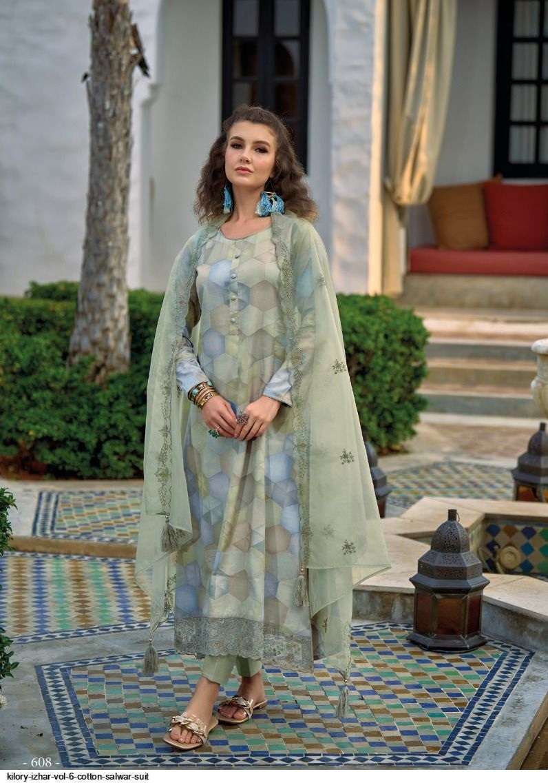 Kilory Trends Vol 6 Pure Jam Cotton With Fancy Embroidery Work With Digital Print On Wholesale