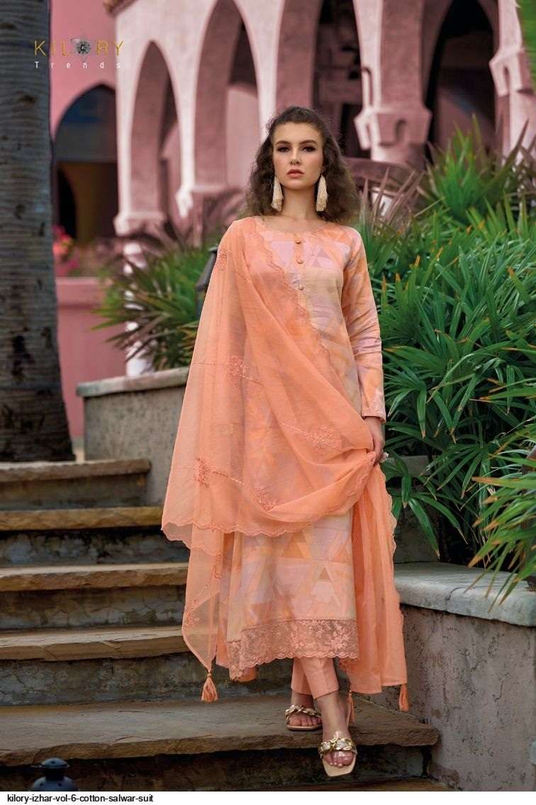 Kilory Trends Vol 6 Pure Jam Cotton With Fancy Embroidery Work With Digital Print On Wholesale