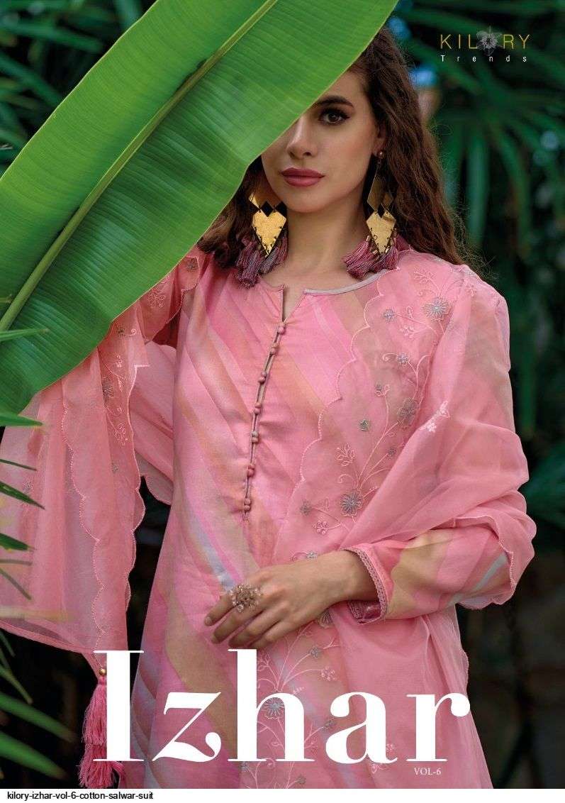 Kilory Trends Vol 6 Pure Jam Cotton With Fancy Embroidery Work With Digital Print On Wholesale