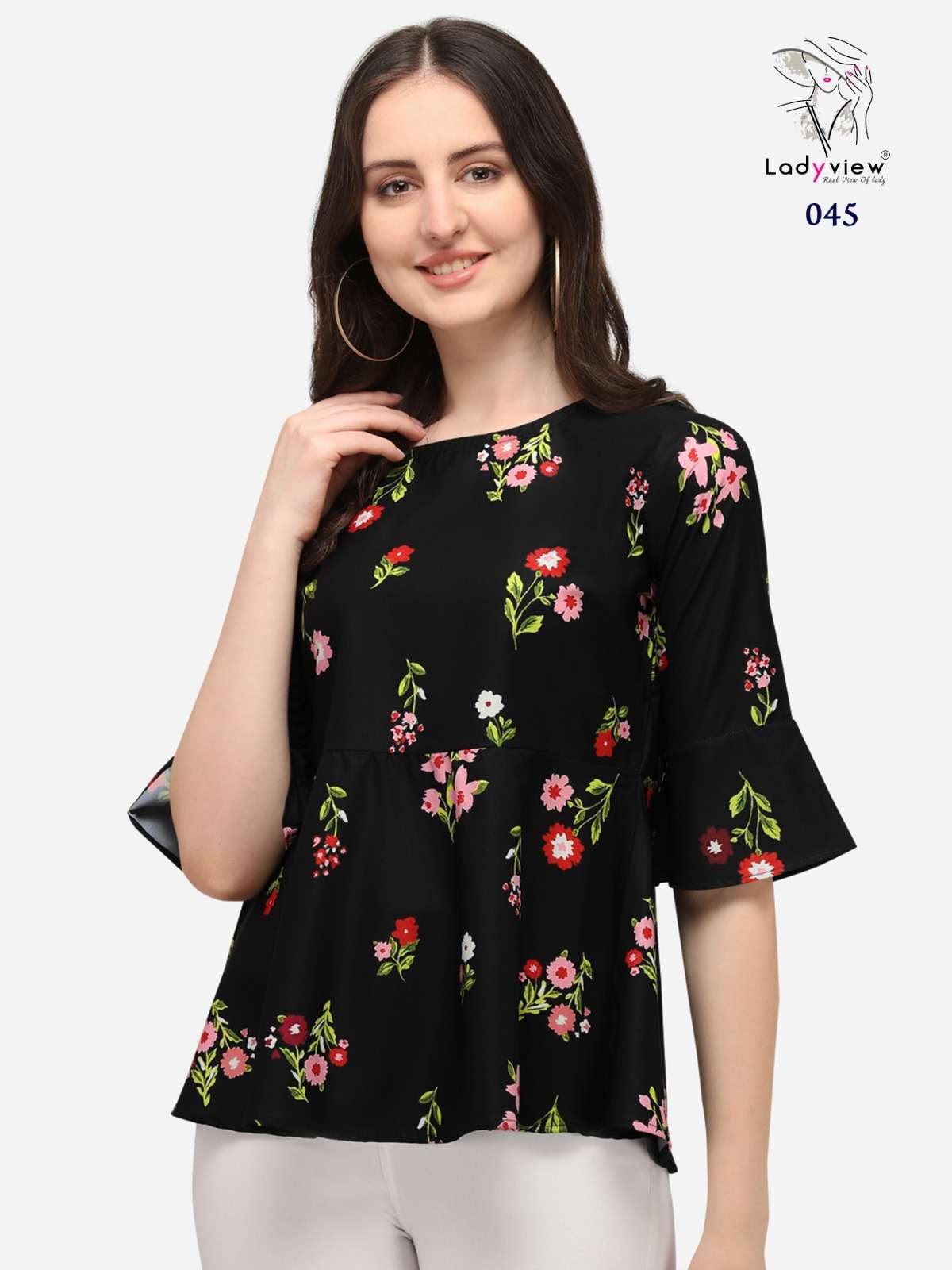 Ladyview Topsy Remix 3 Fancy Western Ladies Top On Wholesale