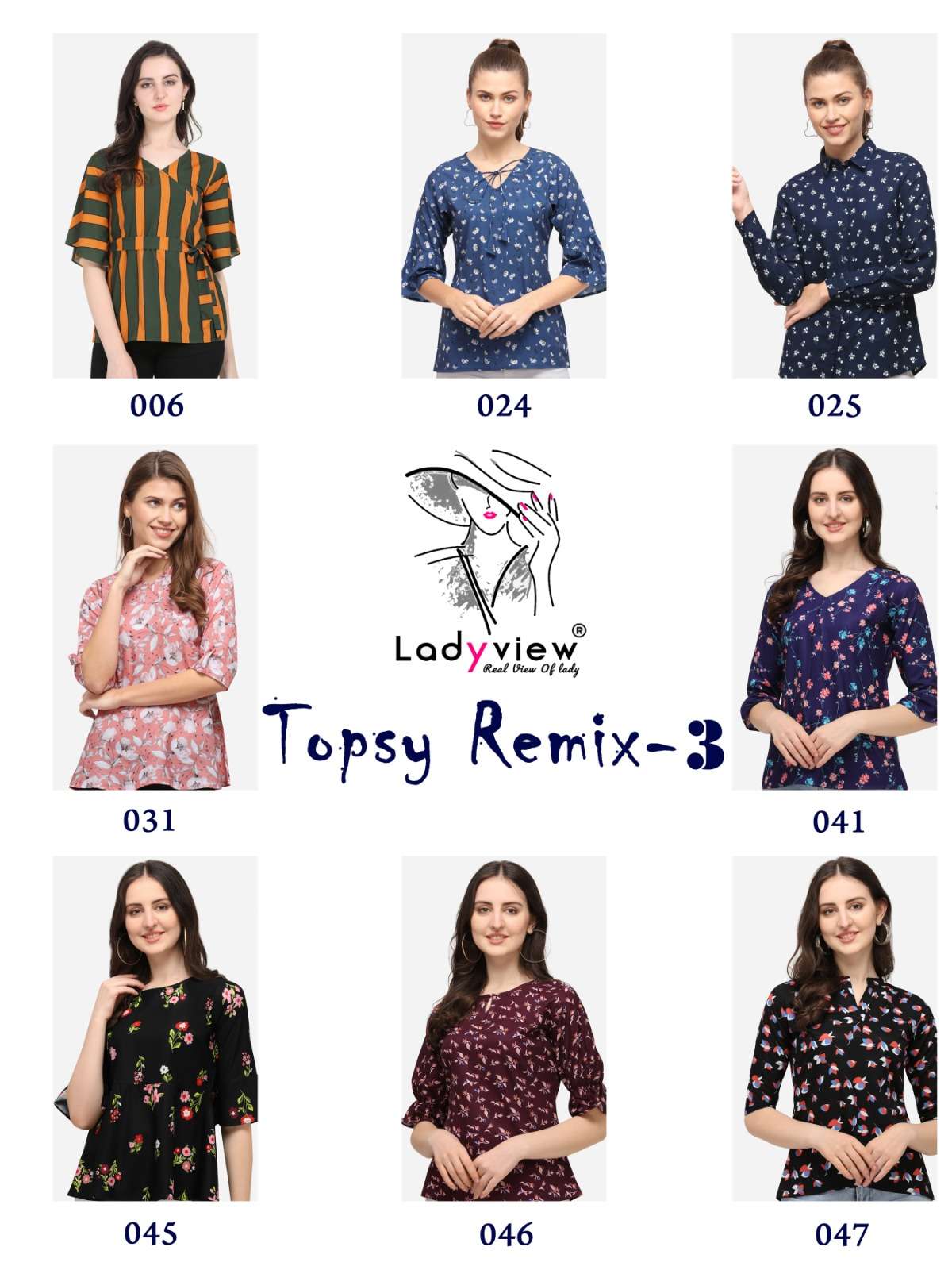 Ladyview Topsy Remix 3 Fancy Western Ladies Top On Wholesale