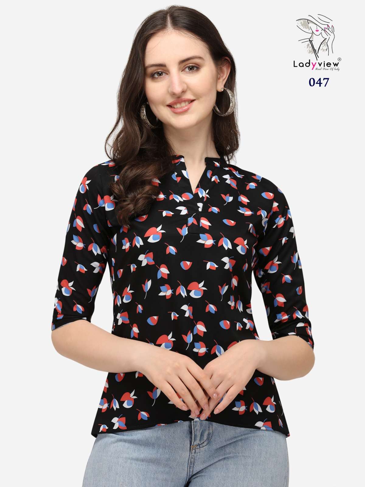 Ladyview Topsy Remix 3 Fancy Western Ladies Top On Wholesale