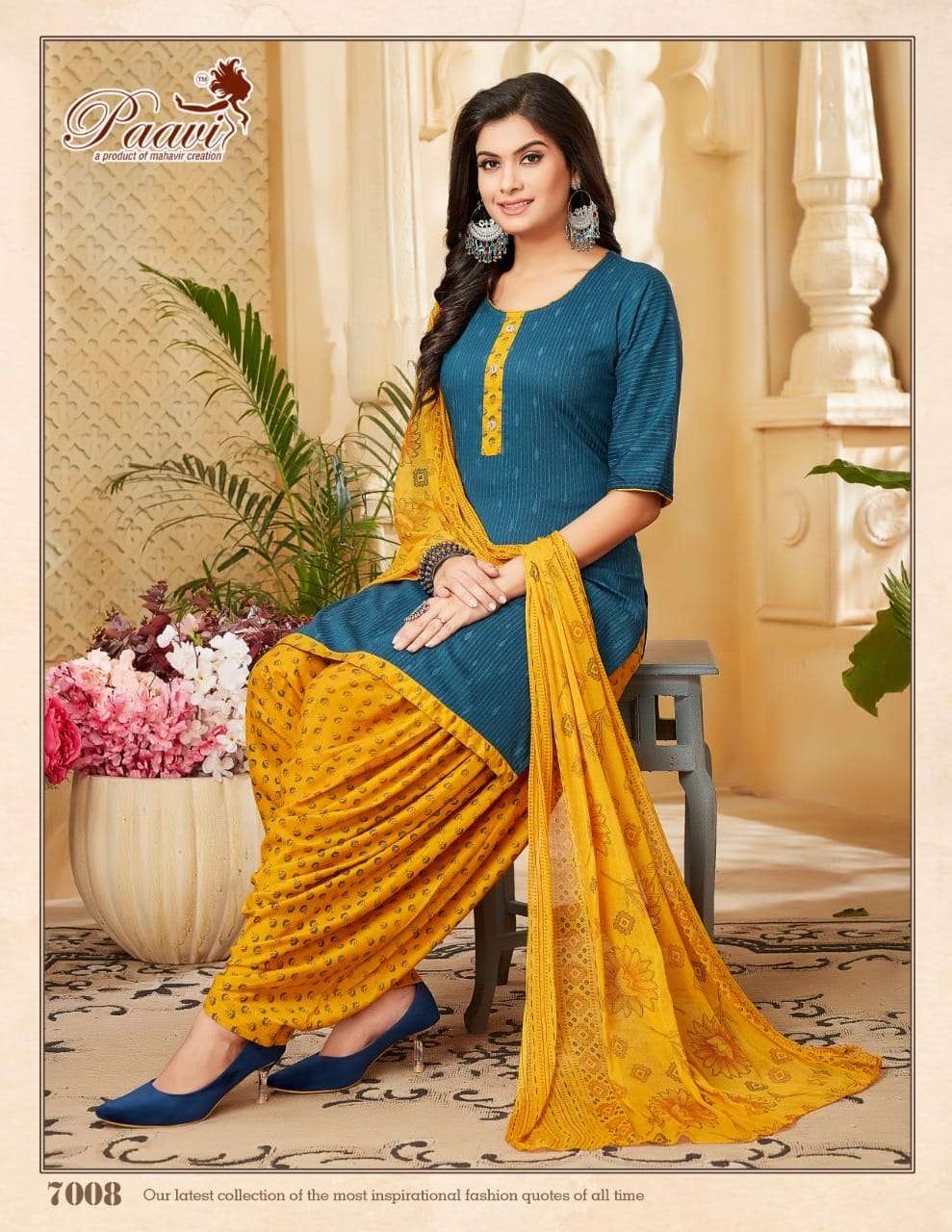 Mahavir Creation Readymade Heavy Rayon Printed Top Bottom With Dupatta On Wholesale
