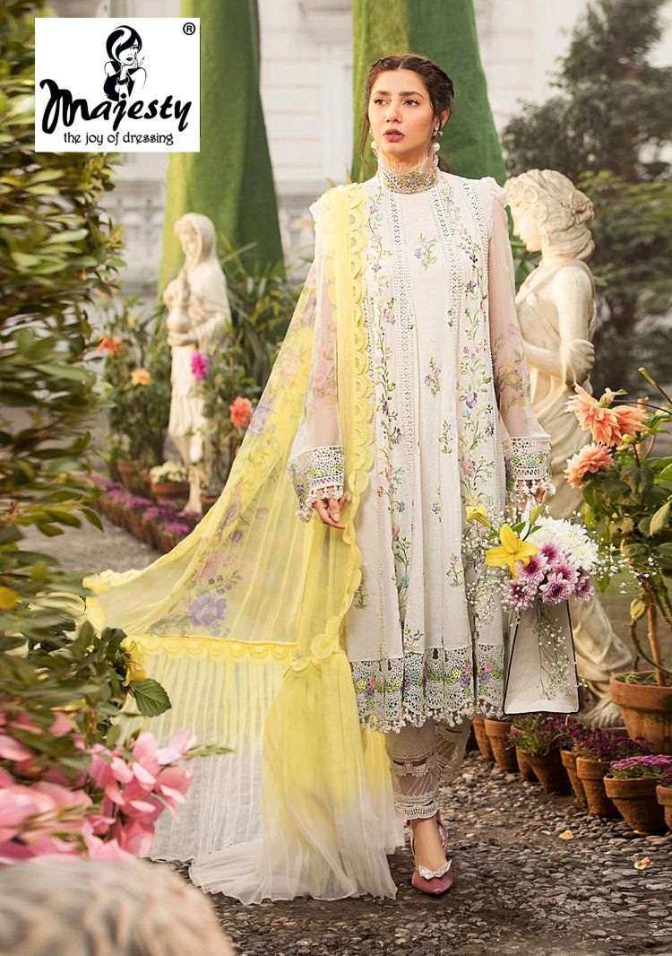  Majesty Maria Super Hit Collection On Pakistani Suit On Wholesale