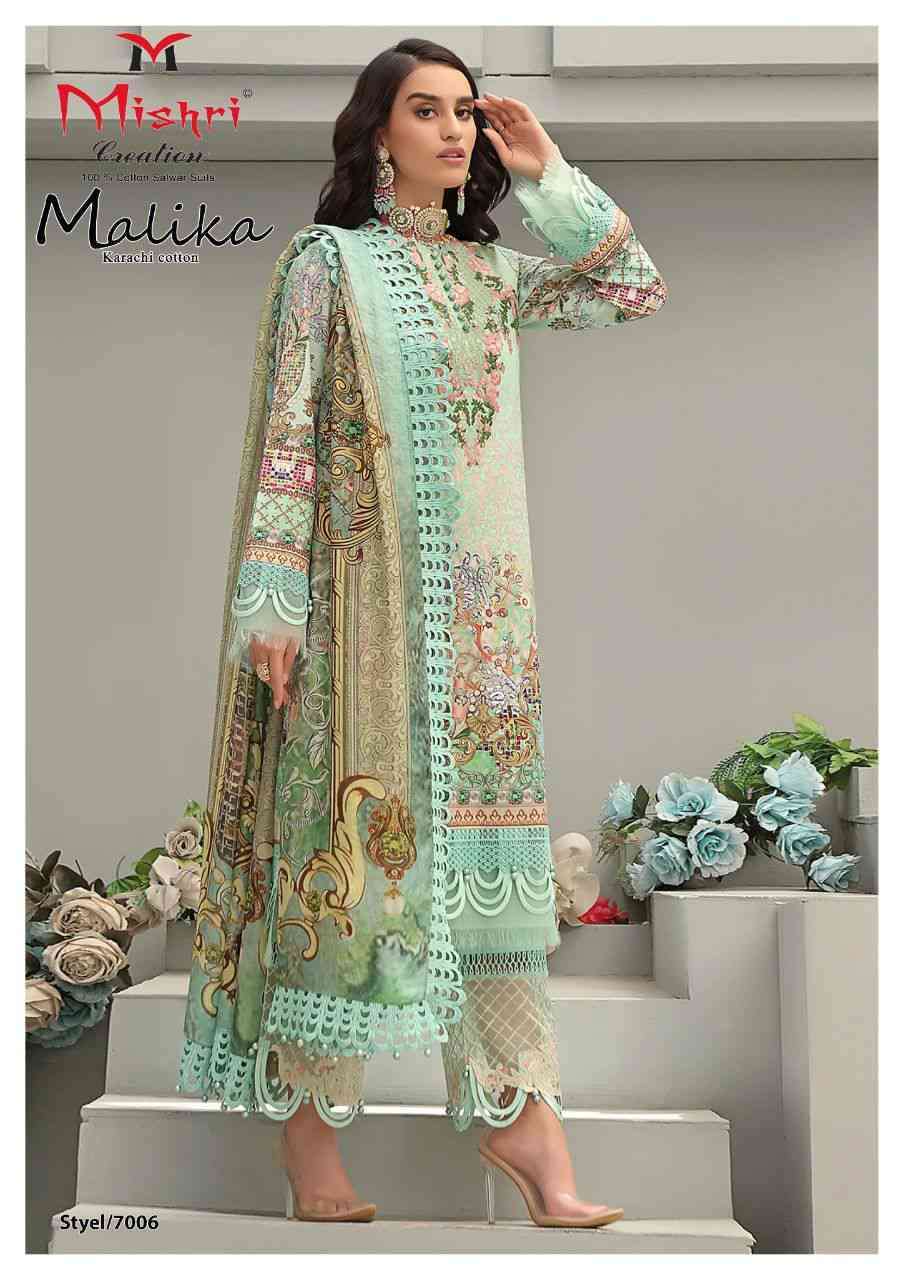 Mishri Malika Karachi Cotton Vol 7 Pure Karachi Print Cotton Dress Material On Wholesale