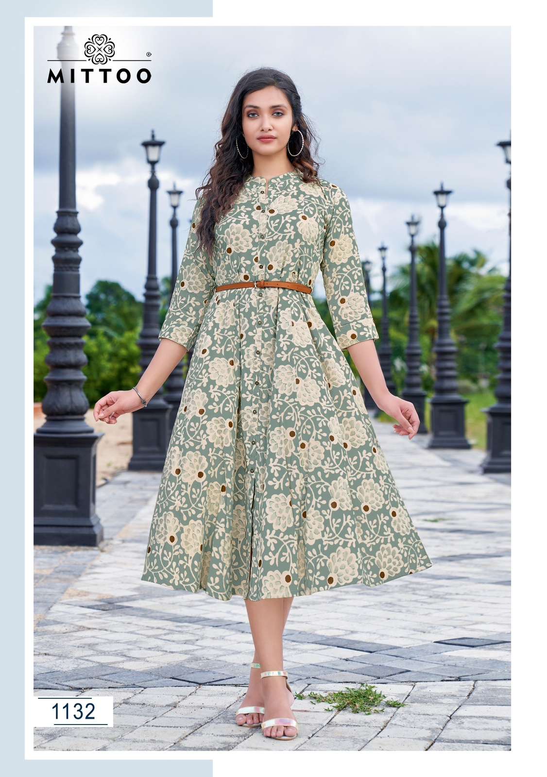 Mittoo Belt Vol 12 Fancy Rayon Printed Designer Kurti On Wholesale