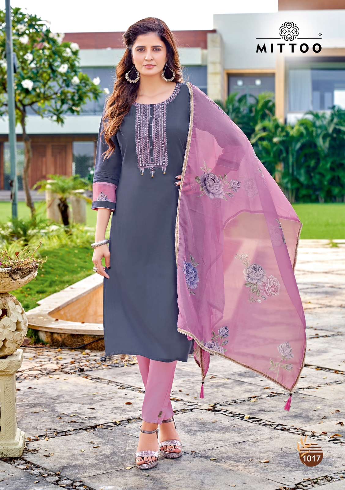 Mittoo Shringar Vol 7  Viscose Weaving Embroidery & Hand Work On Wholesale 
