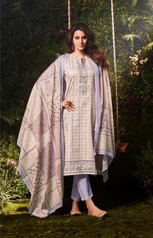 Mumtaz Arts Shades Of Love Viscose Jam Satin Suits Top Bottom With Dupatta On Wholesale