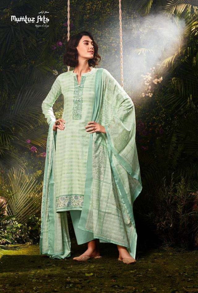 Mumtaz Arts Shades Of Love Viscose Jam Satin Suits Top Bottom With Dupatta On Wholesale