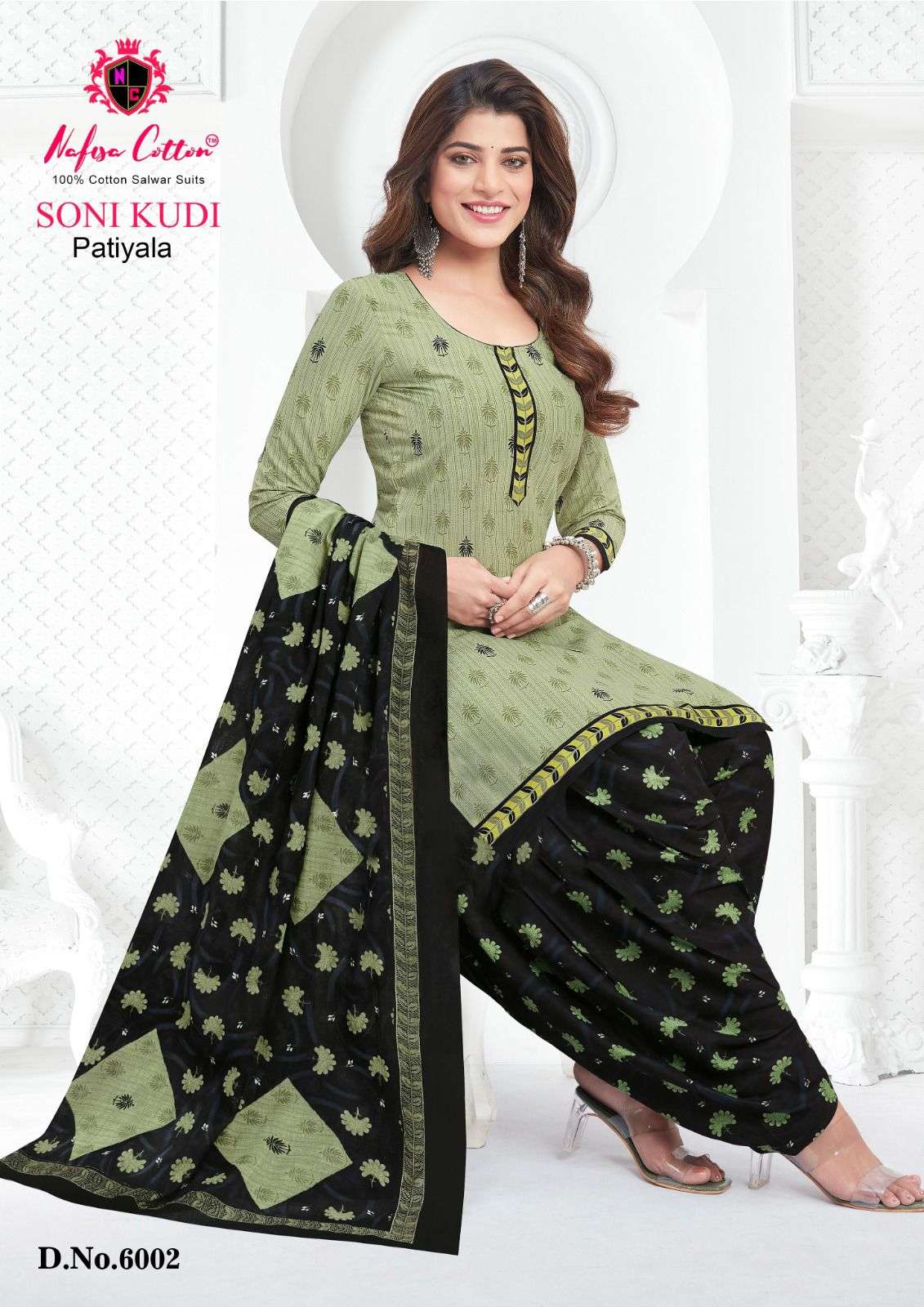 Nafisa Cotton Soni Kudi Vol 6 Patiyala Cotton Printed Dress Materials On Wholesale 