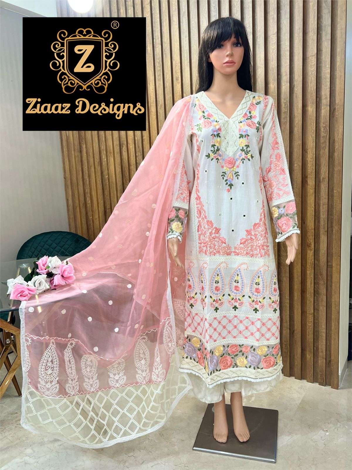 Noorjahan Vol 7 & 8 Cotton Embroidered Mirror Work And Hand Work On Wholesale 