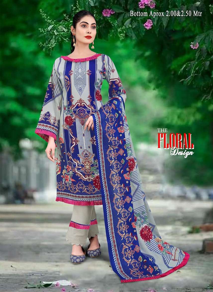 Paridhan Sufiya Vol 1 Pure Karachi Cotton Pakistani Top Bottom With Dupatta On Wholesale