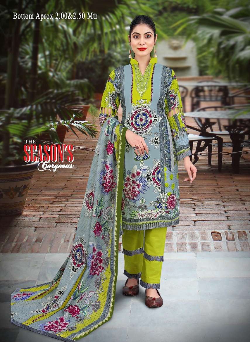 Paridhan Sufiya Vol 1 Pure Karachi Cotton Pakistani Top Bottom With Dupatta On Wholesale