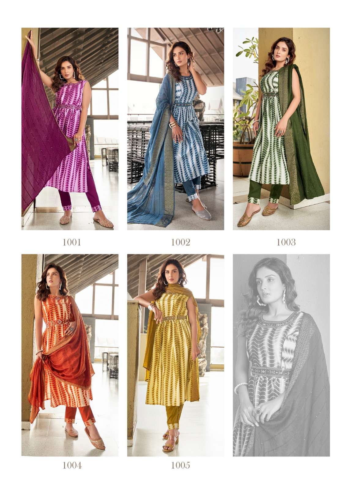 Parra Studio Anupama Vol 1 Rayon Cotton Print With Embroidery Nayra Kurti Pent With Dupatta On Wholesale
