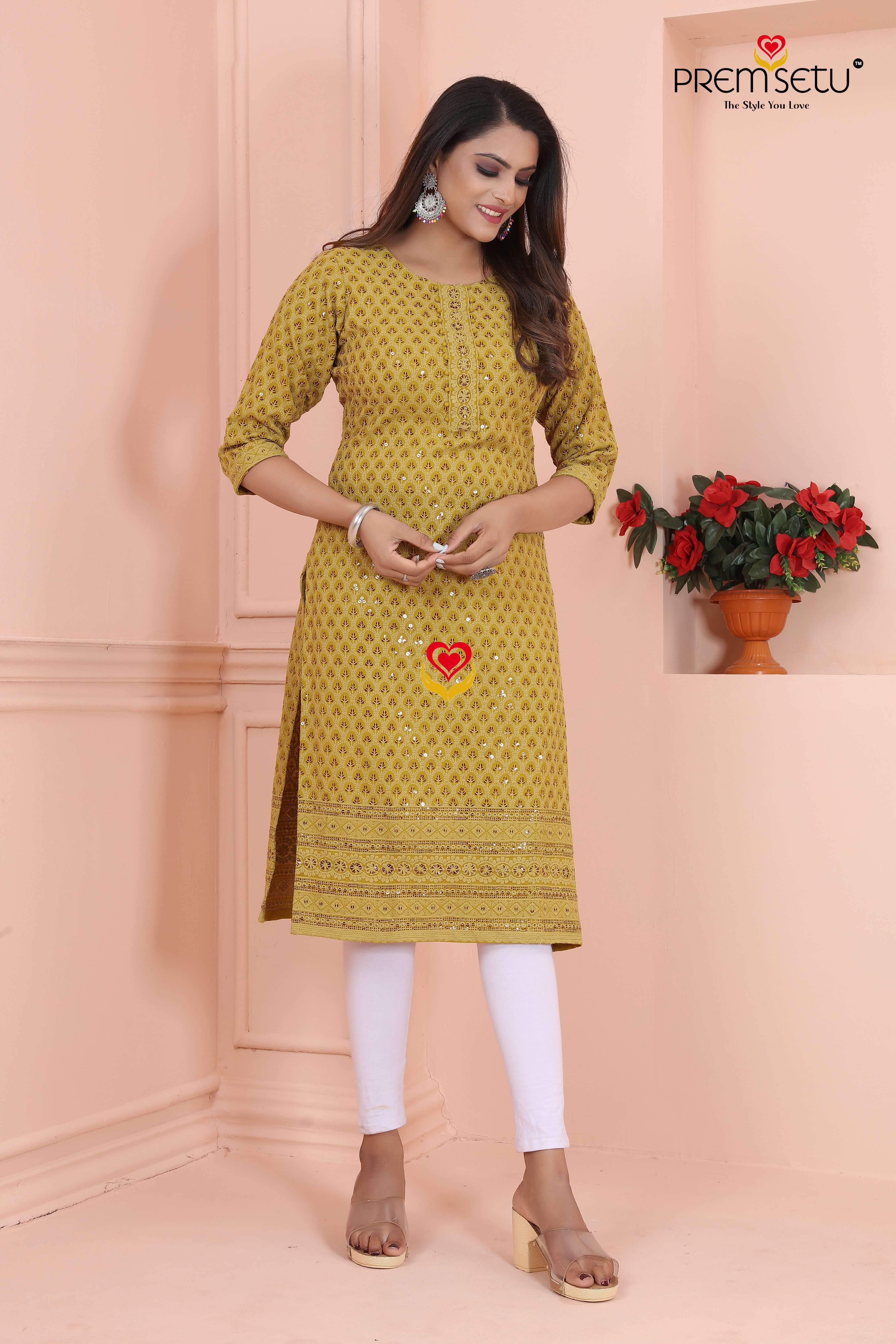 Ladyview Ruby Vol 1 Magic Slub Designer Kurti With Pant Wholesale Catalaog