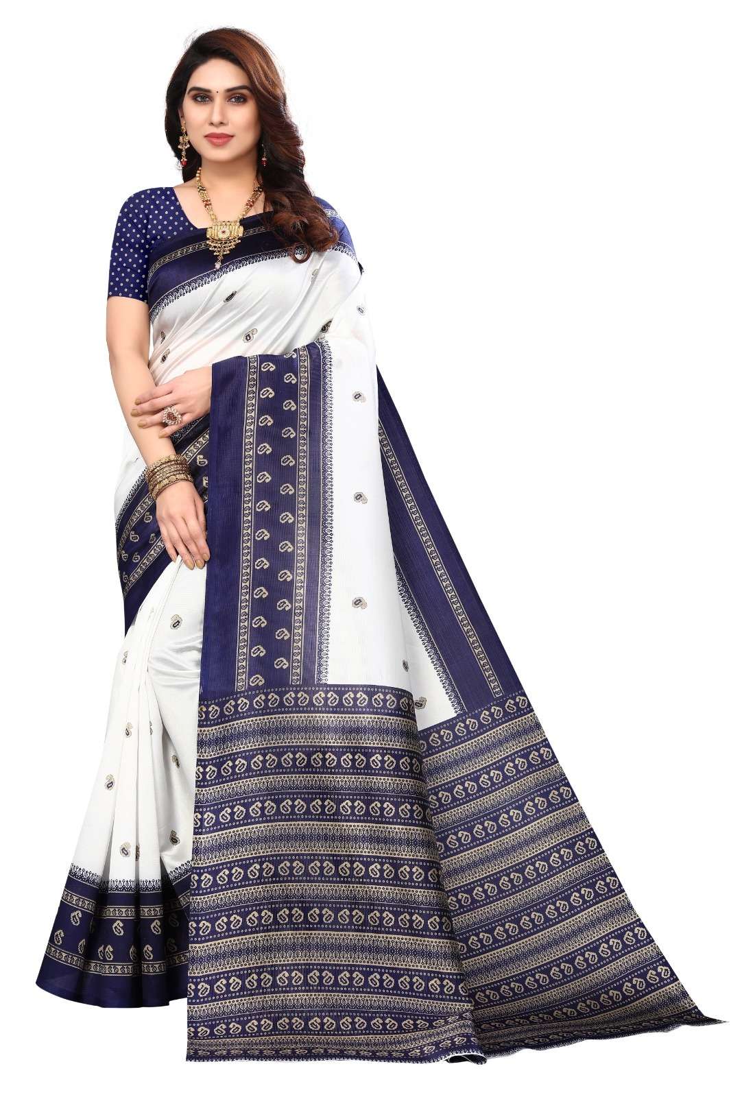 Printed Art Silk 14 Casual Silk Saree On Wholesale