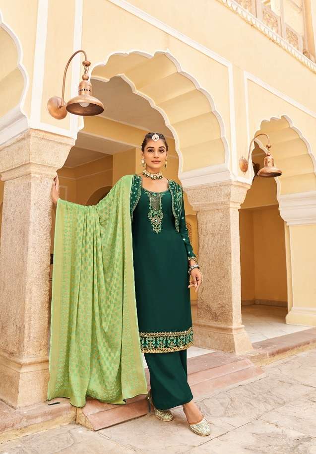 Radha Prem Leela Exclusive Designer Salwar Suit Top Bottom With Dupatta On Wholesale