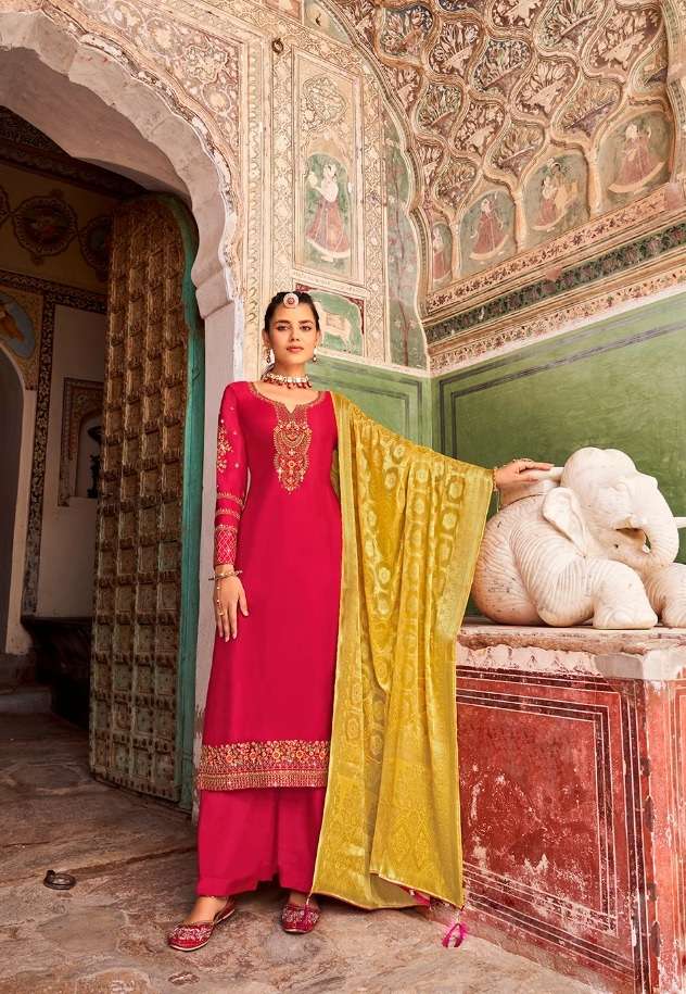 Radha Prem Leela Exclusive Designer Salwar Suit Top Bottom With Dupatta On Wholesale