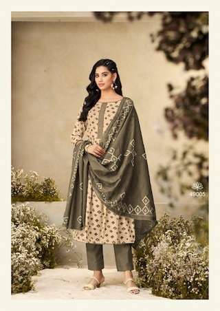 Radhika Azara Blossom Vol 12 Blossom Cotton Printed & Embroidery Work On Wholesale