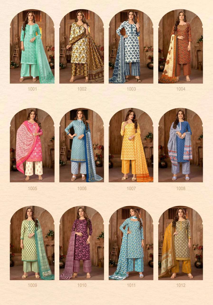 Rutu Jaipuri Vol 1 Pure Cotton Jaipuri Prints Unstitched Dress Materials On Wholesale 