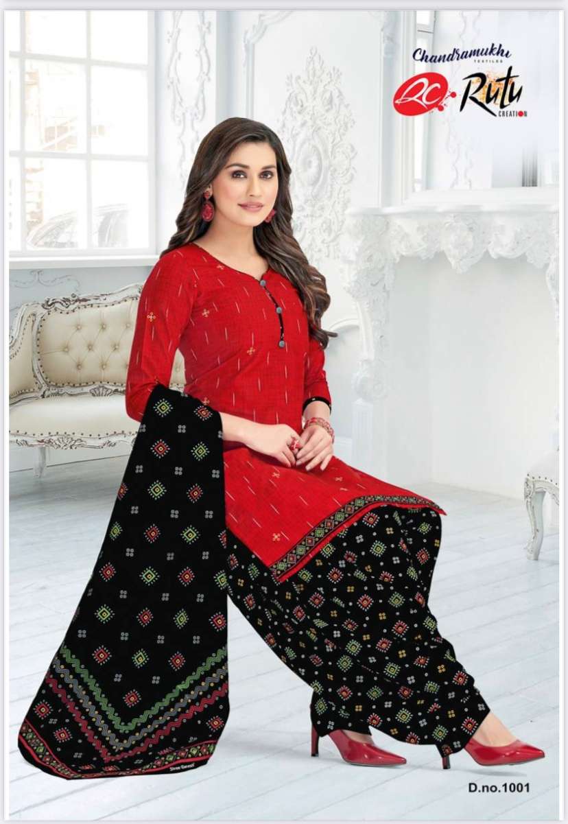 Rutu Suchi Vol 1 Indo Cotton Readymade With Inner Top Bottom With Dupatta On Wholesale