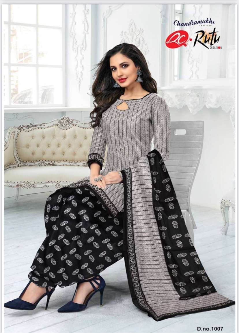 Rutu Suchi Vol 1 Indo Cotton Readymade With Inner Top Bottom With Dupatta On Wholesale