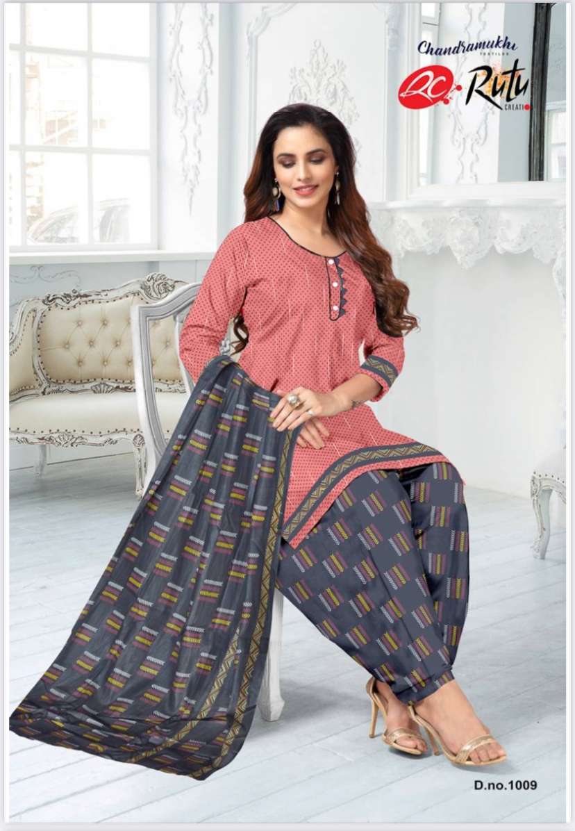 Rutu Suchi Vol 1 Indo Cotton Readymade With Inner Top Bottom With Dupatta On Wholesale
