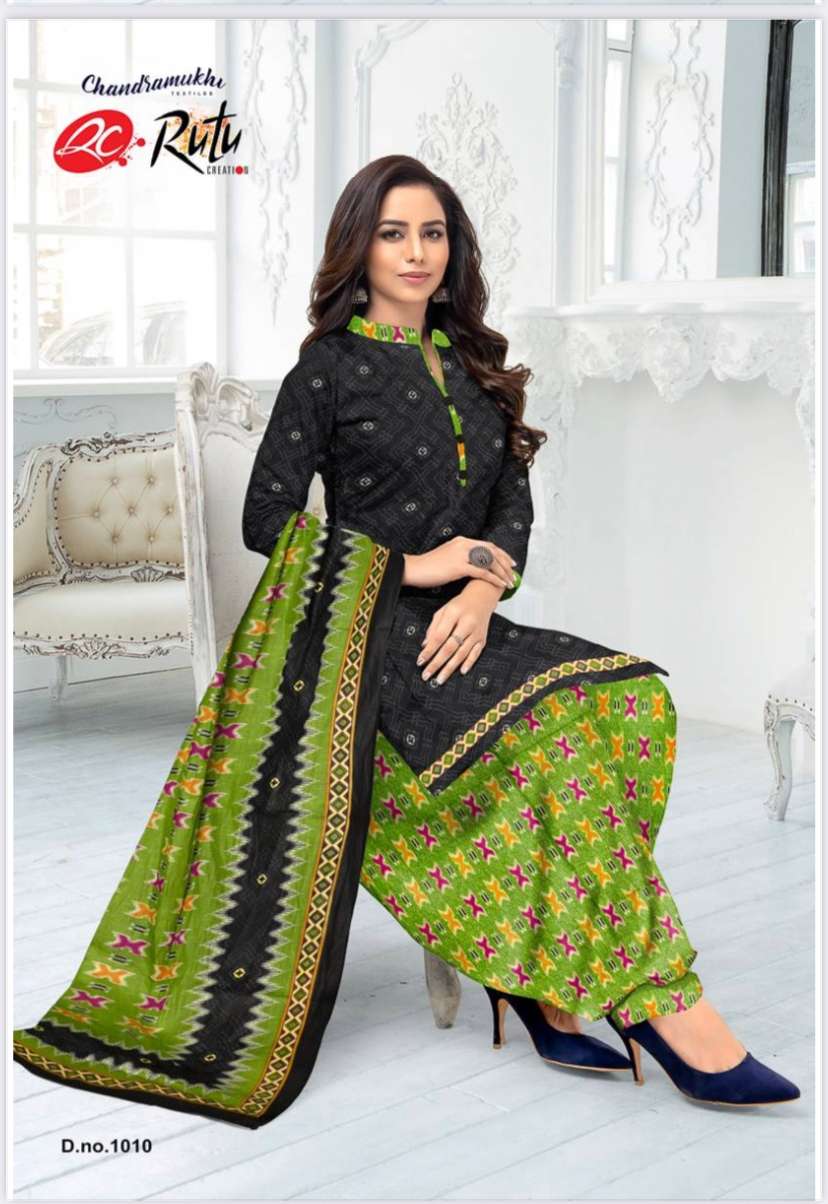 Rutu Suchi Vol 1 Indo Cotton Readymade With Inner Top Bottom With Dupatta On Wholesale