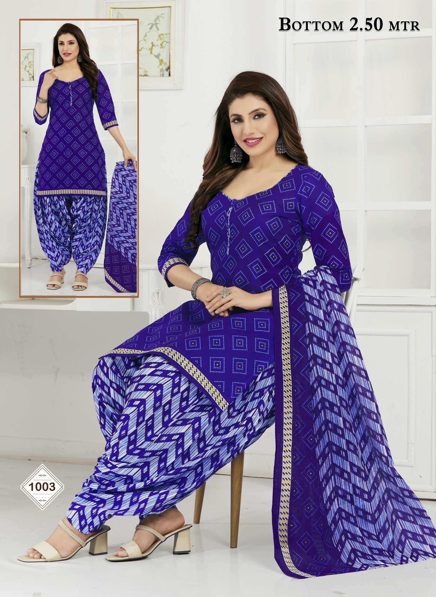 Saanvi Sandhya Vol 1 Pure Cotton Unstitched Dress Materials On Wholesale 