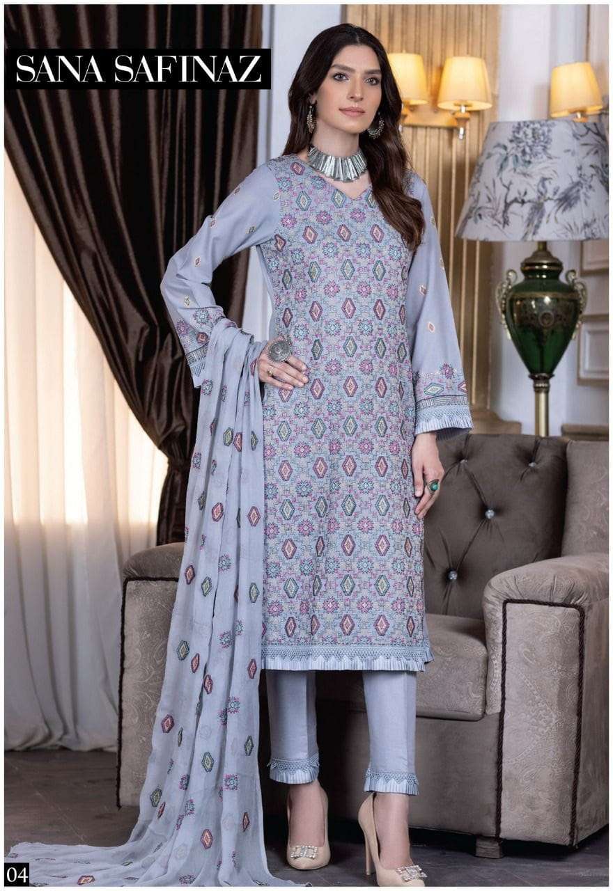 Sana Safinaz Zara Shahzahan Classy Luxury Lawn Readymade Wholesale Collection