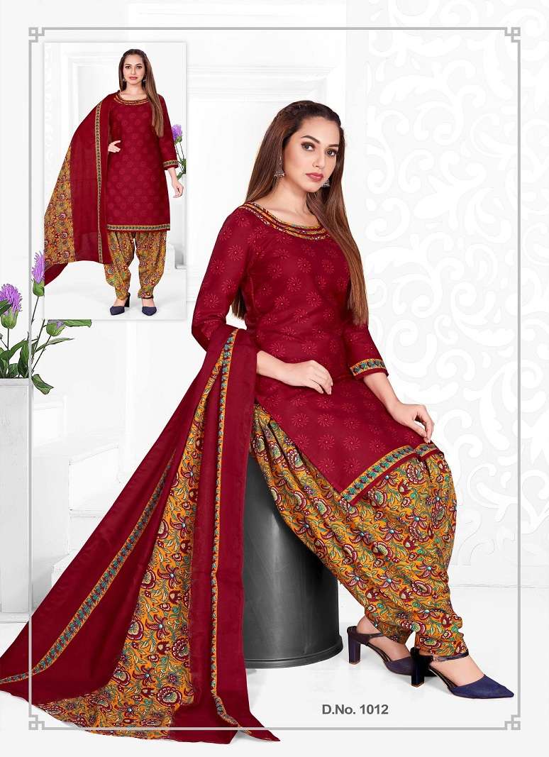 Sc Patiyala Queen Vol 1 Indo Cotton Printed Kurti Patiyala With Dupatta On Wholesale  