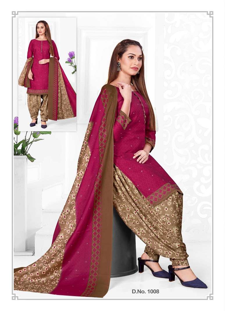 Sc Patiyala Queen Vol 1 Indo Cotton Printed Kurti Patiyala With Dupatta On Wholesale  
