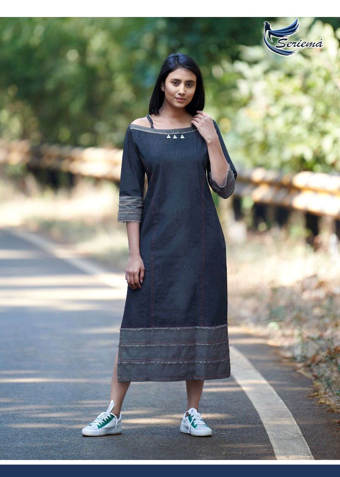 Serimea Kumb Capture 4 Pure Cotton Denim Western Fashion On Wholesale
