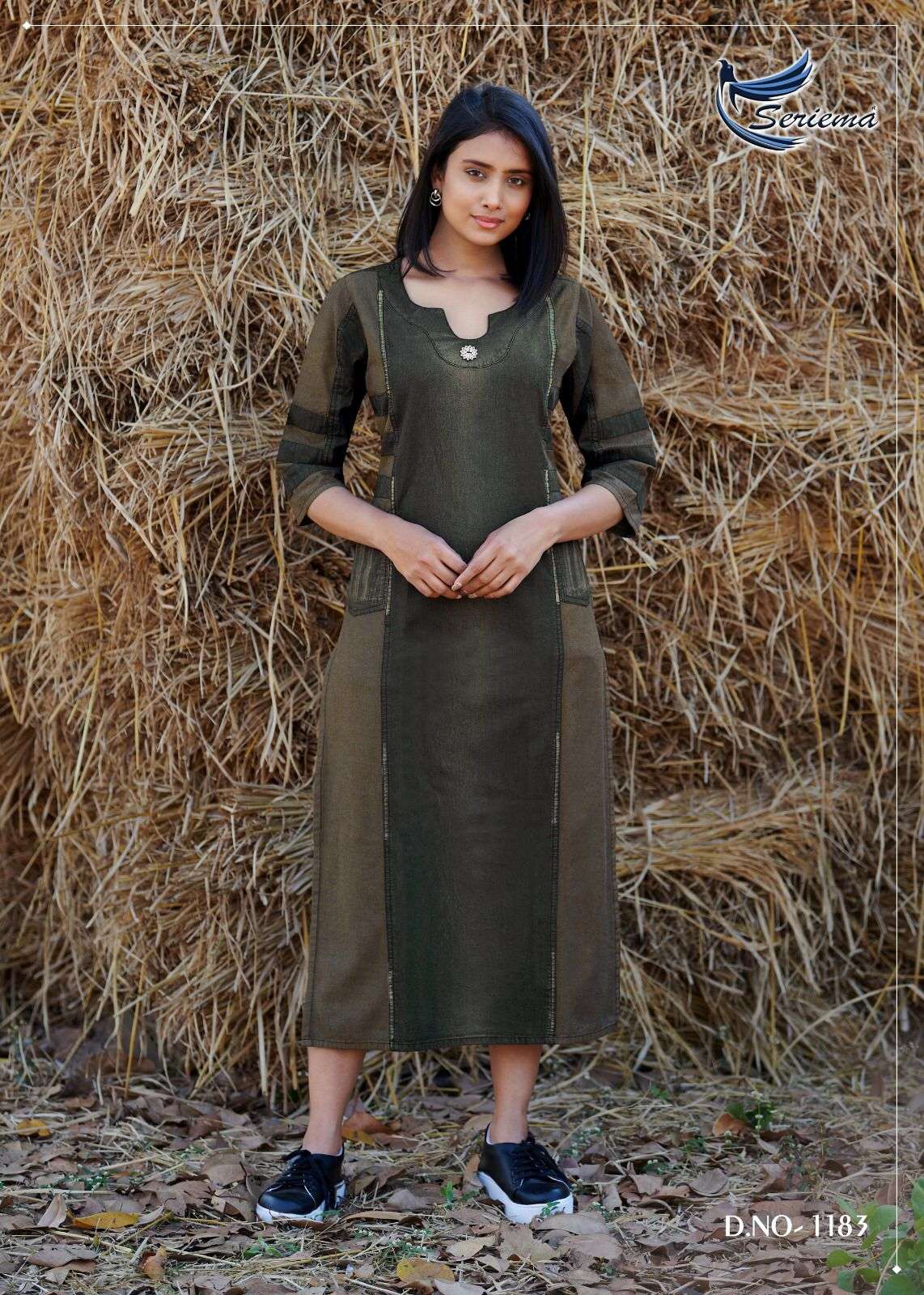 Serimea Kumb Capture 4 Pure Cotton Denim Western Fashion On Wholesale