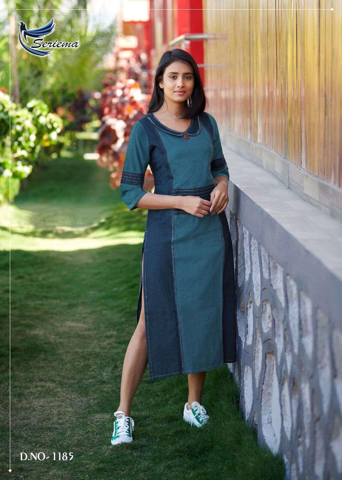 Serimea Kumb Capture 4 Pure Cotton Denim Western Fashion On Wholesale