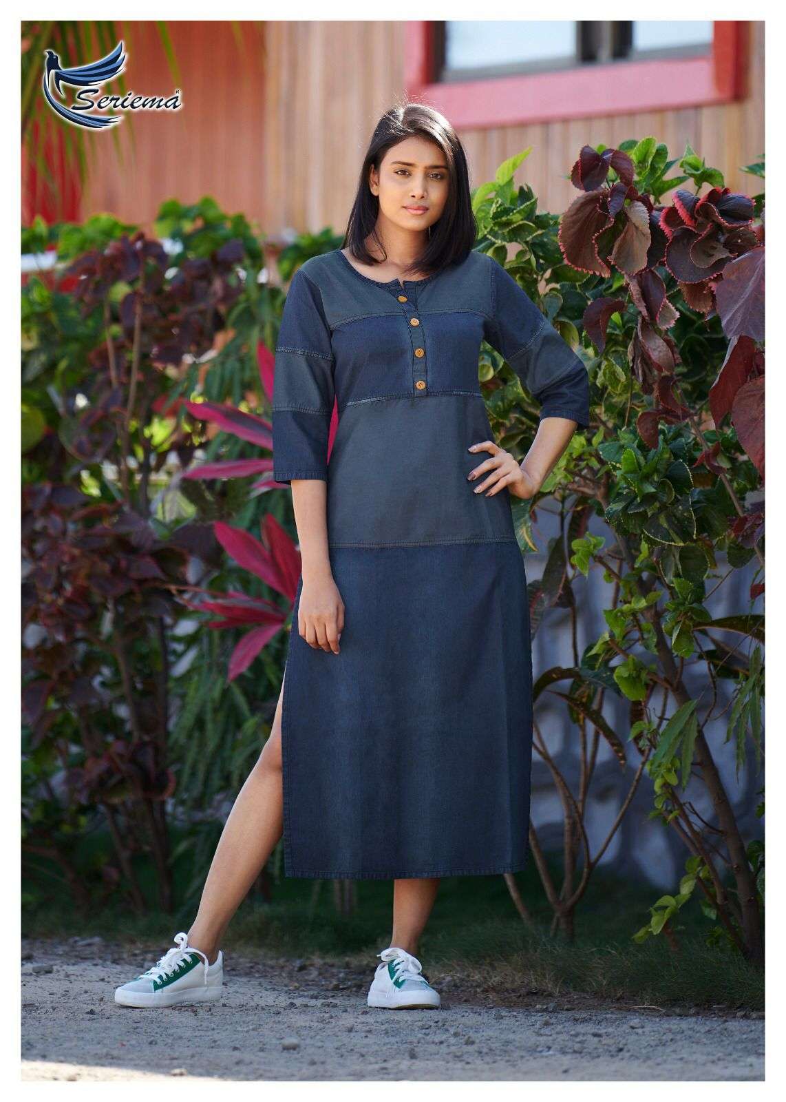 Serimea Kumb Capture 4 Pure Cotton Denim Western Fashion On Wholesale
