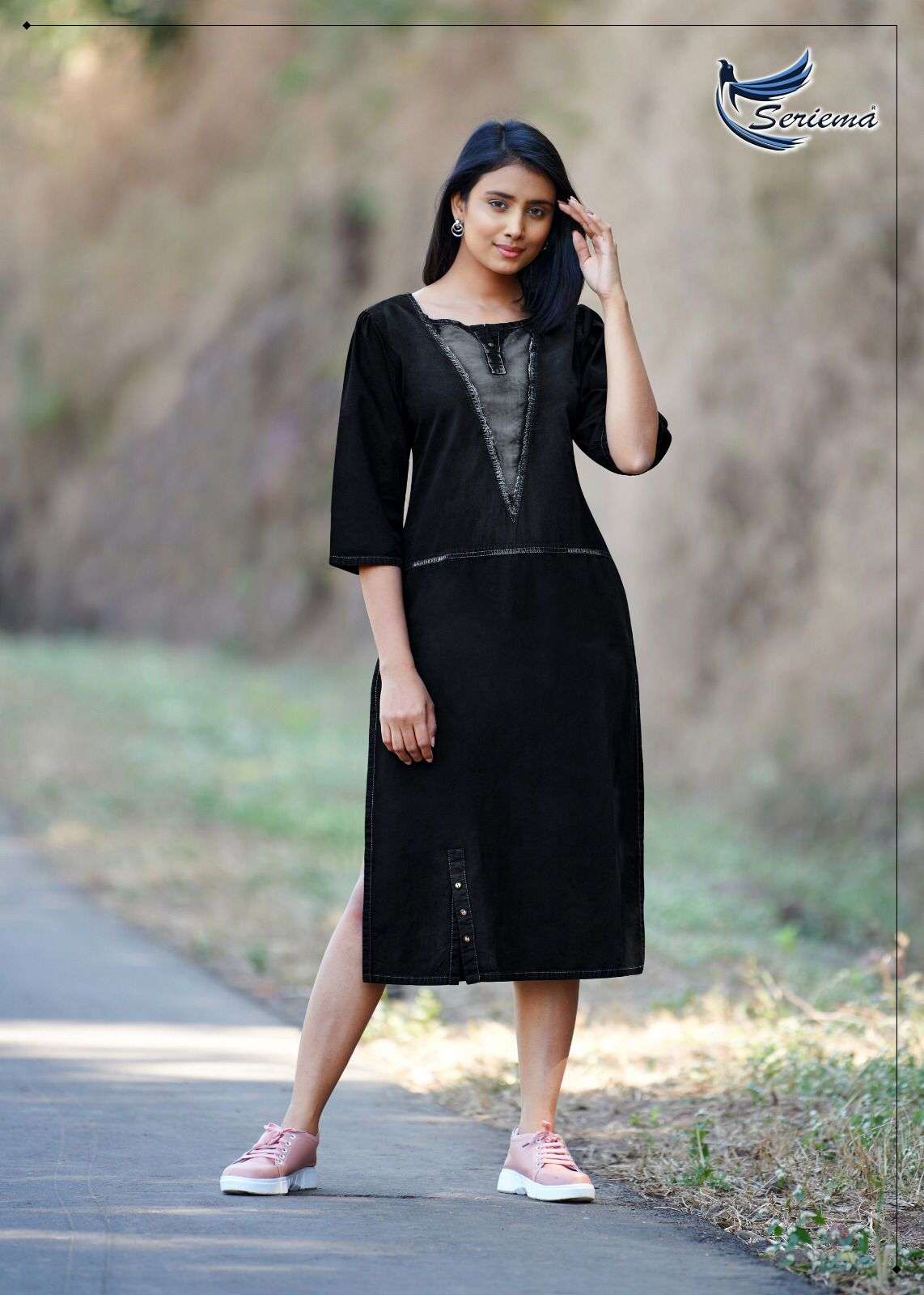 Serimea Kumb Capture 4 Pure Cotton Denim Western Fashion On Wholesale