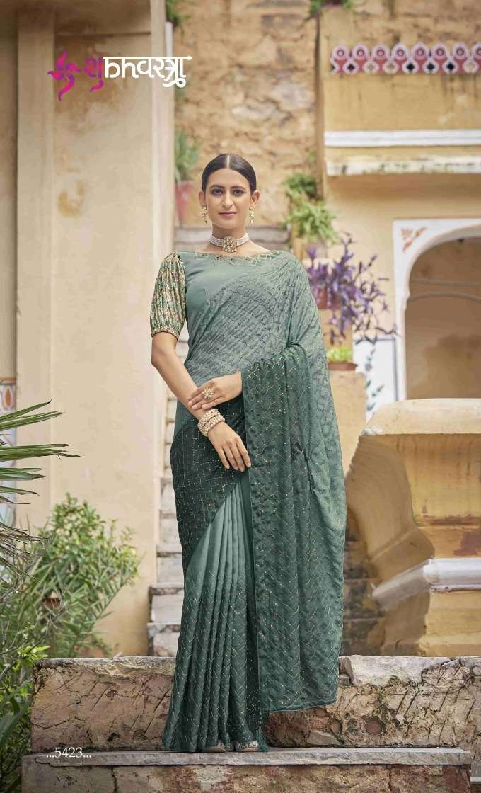 Shubhkala Cocktail Vol-2 Exclusive Embroidered Saree On Wholesale