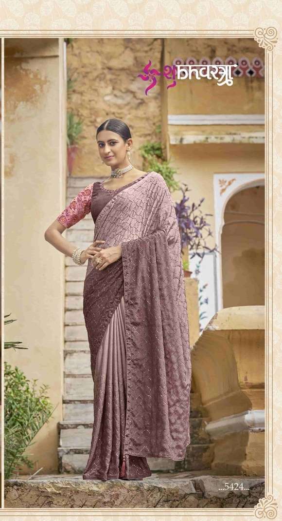 Shubhkala Cocktail Vol-2 Exclusive Embroidered Saree On Wholesale