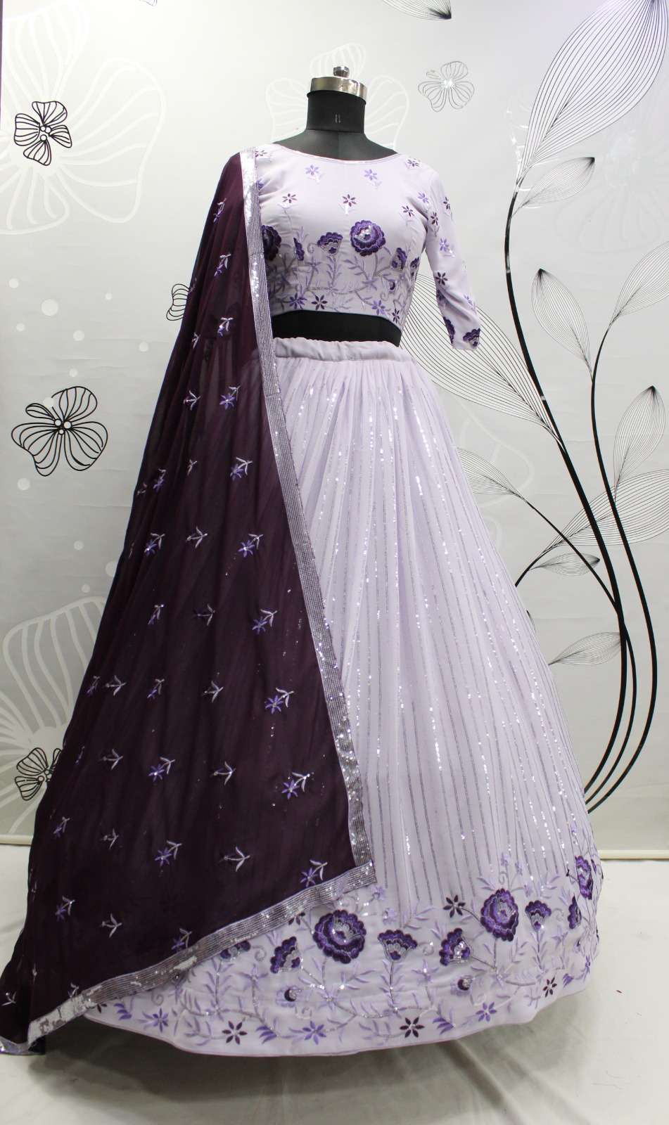Shubhkala D.No. 171 Girlish Vol 4  Semi Stitched Velvet Lehenga Choli Collection On Wholesale