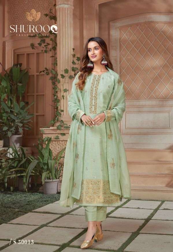 Shurooq Radhika Exclusive Designer Salwar Suit Collection On Wholesale