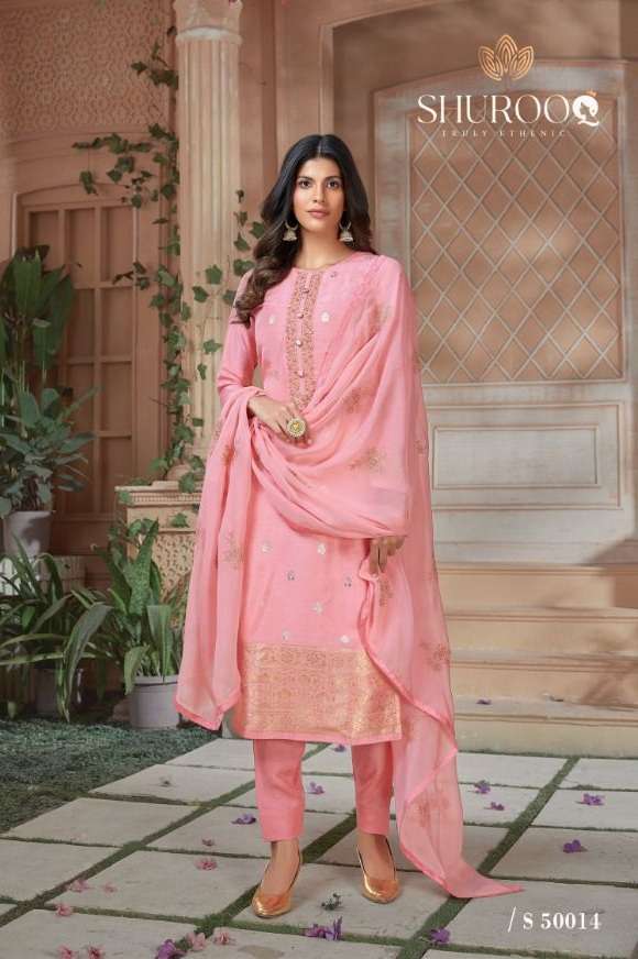 Shurooq Radhika Exclusive Designer Salwar Suit Collection On Wholesale