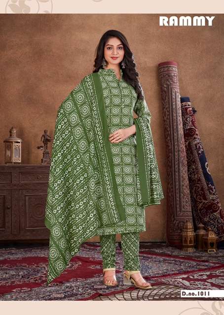 Skt Suits Rammy Soft Cotton digital Printed Suits On Wholesale